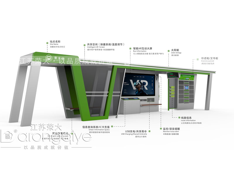 公交候車亭廠家哪家好,實地考察廠家應注意哪方面?配圖二